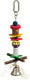 Flamingo vogelspeelgoed bel lava - multicolor - 34 x 12 x 4.5 cm
