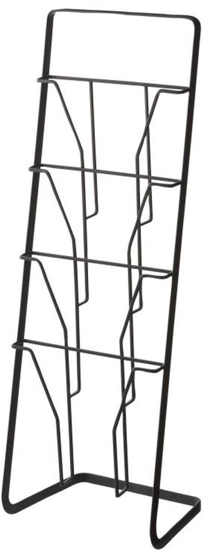 Yamazaki tijdschriftenrek 4 vakken - tower - zwart