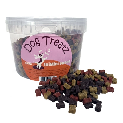 Load image into Gallery viewer, Dog treatz inimini bones
