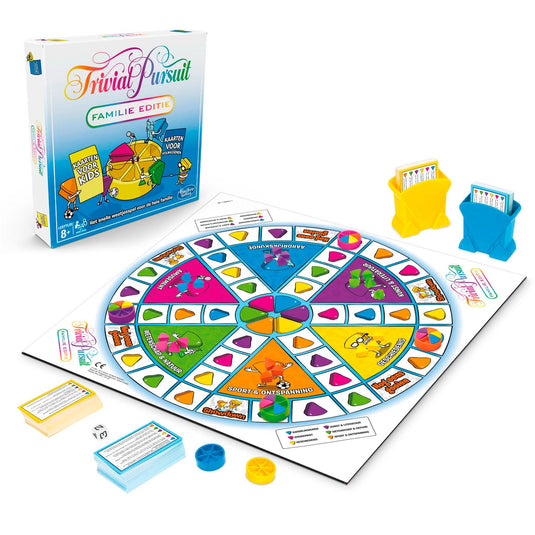 Hasbro gaming trivial pursuit familie editie nederland - gezelschapsspel