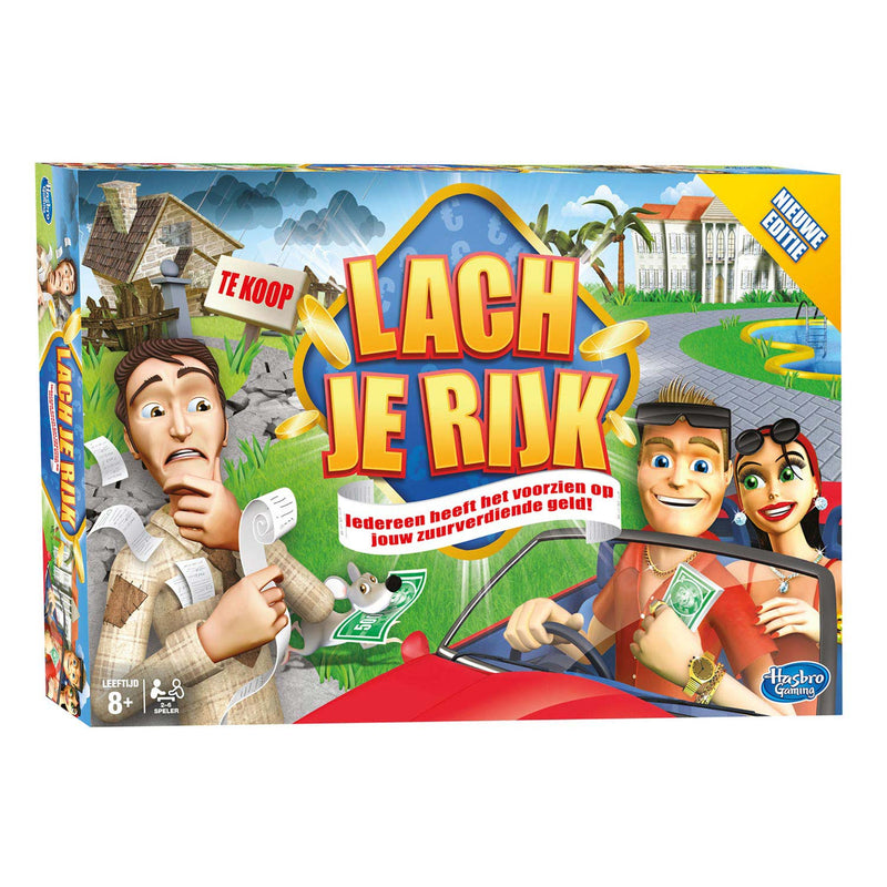 Load image into Gallery viewer, Hasbro Bordspel Lach je Rijk
