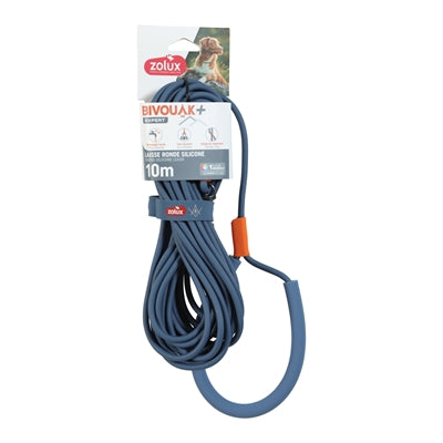 Load image into Gallery viewer, Zolux bvk sleeplijn rond siliconen blauw
