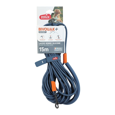 Load image into Gallery viewer, Zolux bvk sleeplijn rond siliconen blauw
