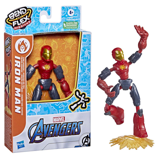 Hasbro Avengers Bend en Flex Fire Mission