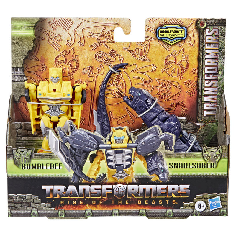 Load image into Gallery viewer, Hasbro Transformers Rise of the Beasts Combiner Actiefiguren Bumblebee Snarlsaber
