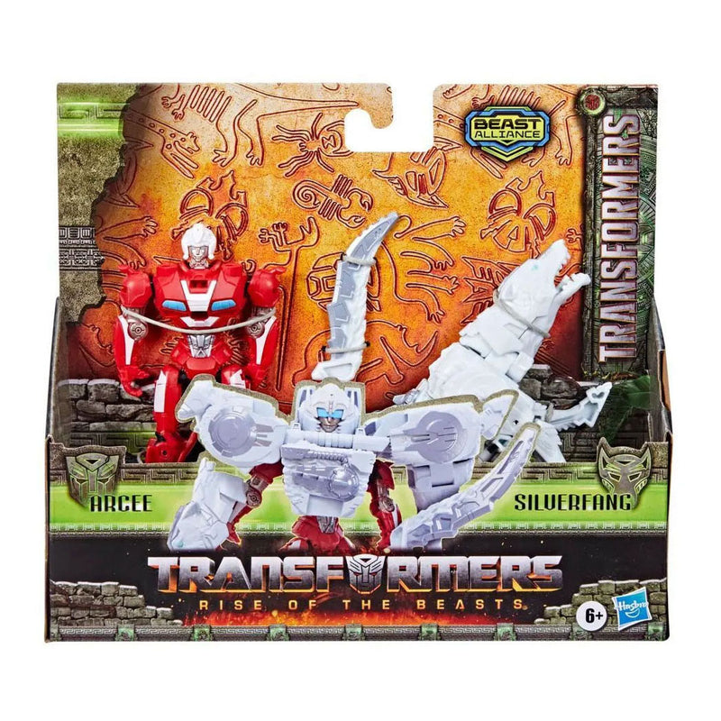 Load image into Gallery viewer, Hasbro Transformers Rise of the Beasts Combiner Actiefiguren Arcee Silverfang
