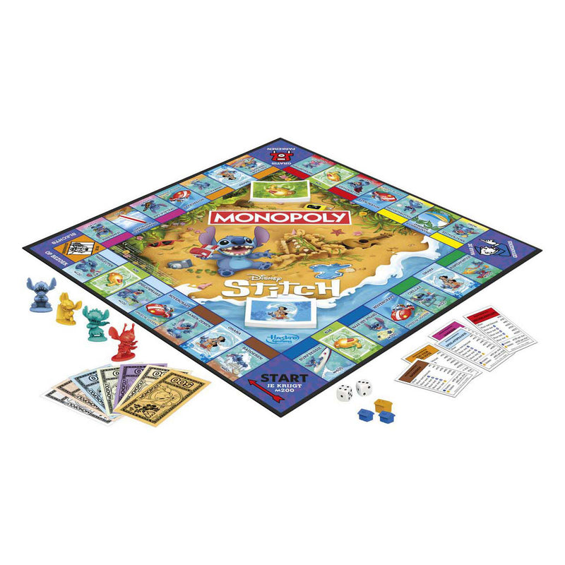 Load image into Gallery viewer, Hasbro monopoly stitch - nederlandse editie - gezelschapsspel

