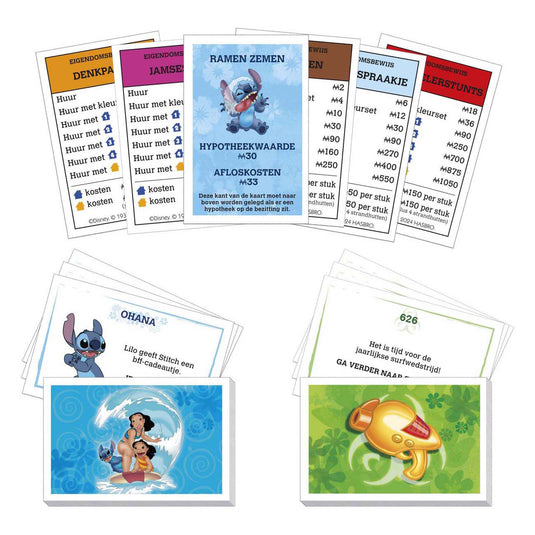 Hasbro monopoly stitch - nederlandse editie - gezelschapsspel