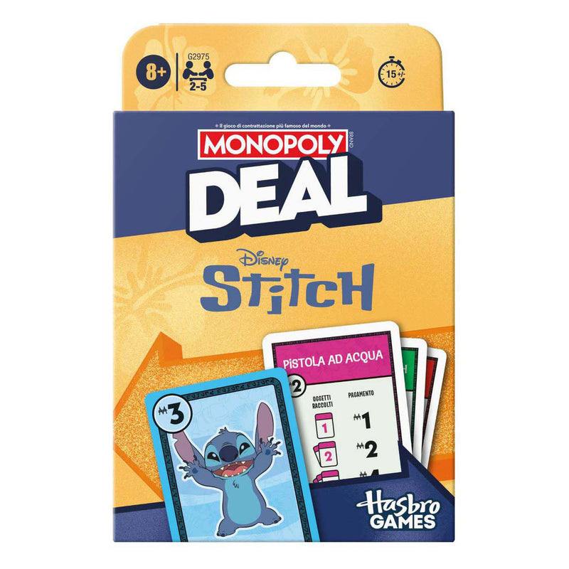 Load image into Gallery viewer, Monopoly deal disney stitch
