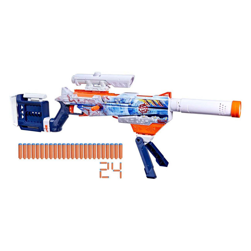 Load image into Gallery viewer, Nerf loadout arctic zerostriker blaster
