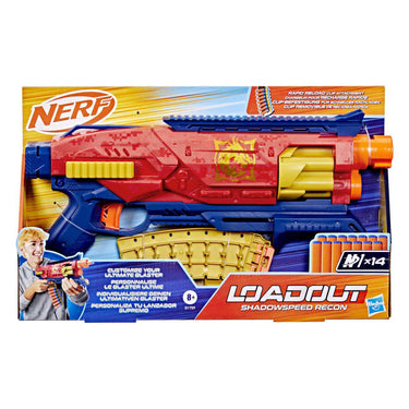 Nerf loadout shadowspeed recon blaster met 14 n1-darts