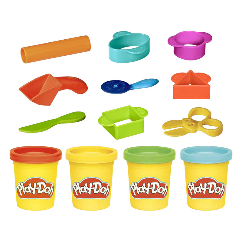 Load image into Gallery viewer, Play-doh starterset - boetseerklei - inclusief 4 potjes klei
