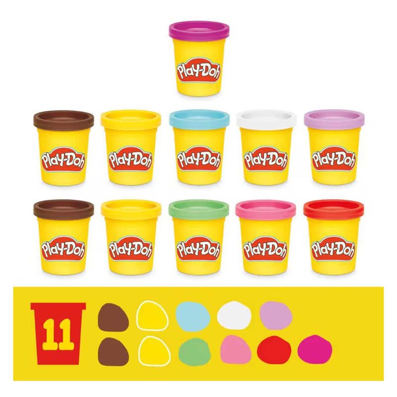 Load image into Gallery viewer, Play-doh taart met laagjes - boetseerklei
