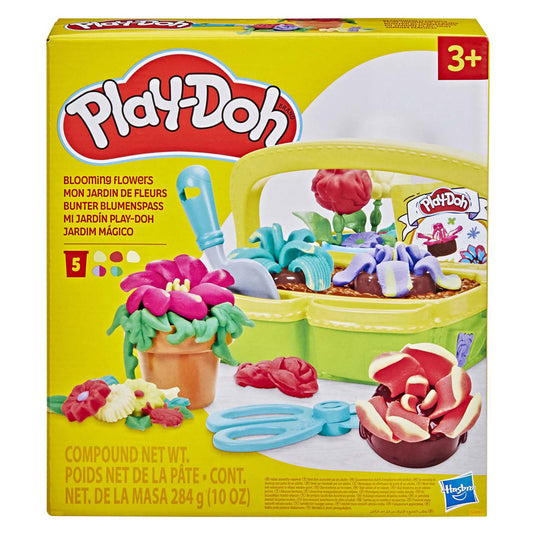 Play-doh bloeiende bloemen - 5 kleipotjes