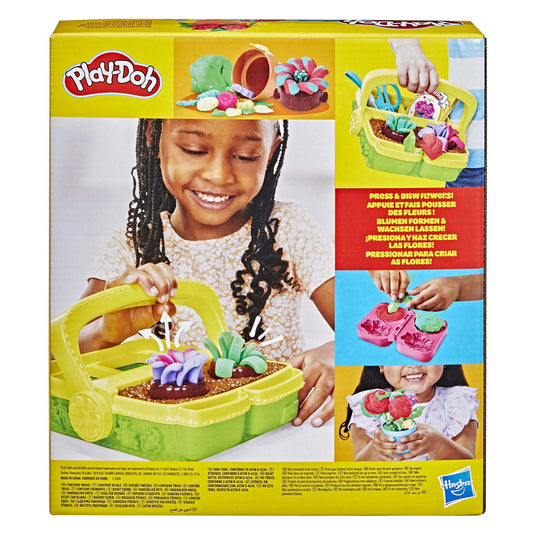 Play-doh bloeiende bloemen speelset - boetseerklei - inclusief 5 potjes