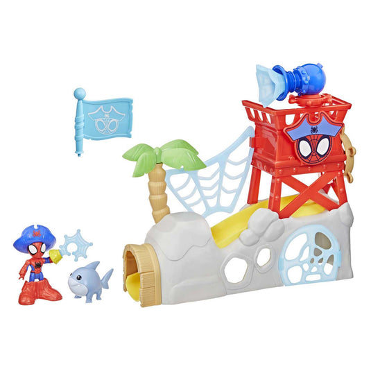 Hasbro spidey water-webs pirateneiland