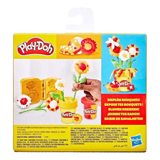 Play-doh klei speelset zonnebloemen en madeliefjes - creatief speelgoed.