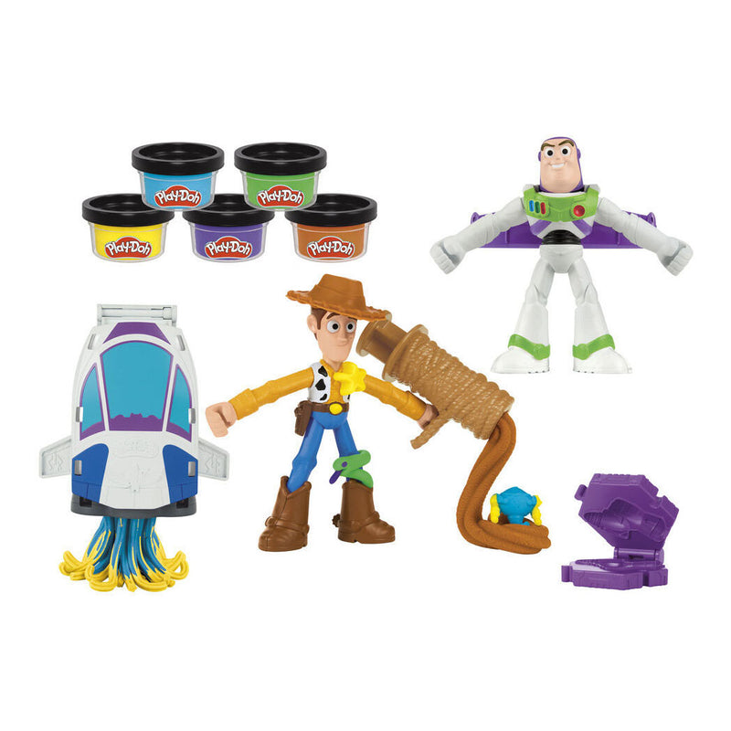 Load image into Gallery viewer, Play-doh toy story 5 kleiset - 5 kleipotjes
