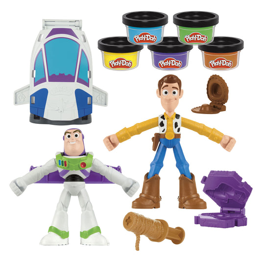 Play-doh toy story 5 kleiset - 5 kleipotjes