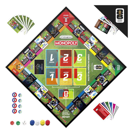 Monopoly panini prizm fifa world cup - bordspel - franstalig
