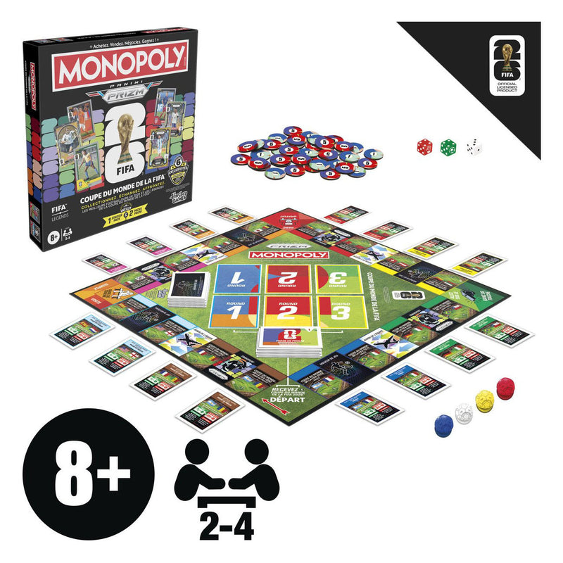 Load image into Gallery viewer, Monopoly panini prizm fifa world cup - bordspel - franstalig
