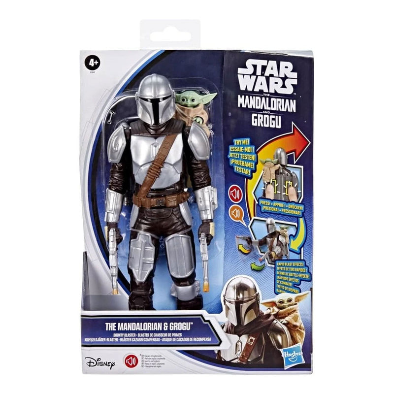 Load image into Gallery viewer, Star wars the mandalorian en grogu bounty blaster speelfiguur
