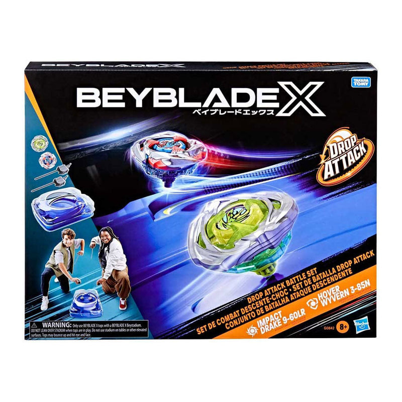 Load image into Gallery viewer, Beyblade x drop attack battle set
