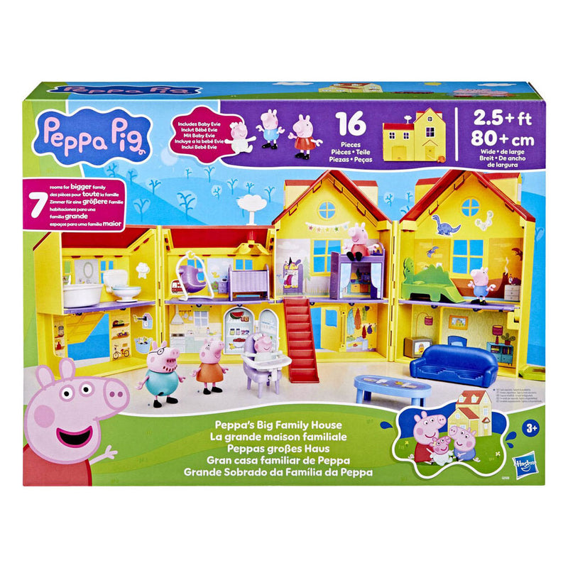 Load image into Gallery viewer, Hasbro peppa pig peppa's grote familiehuis - 16dlg.
