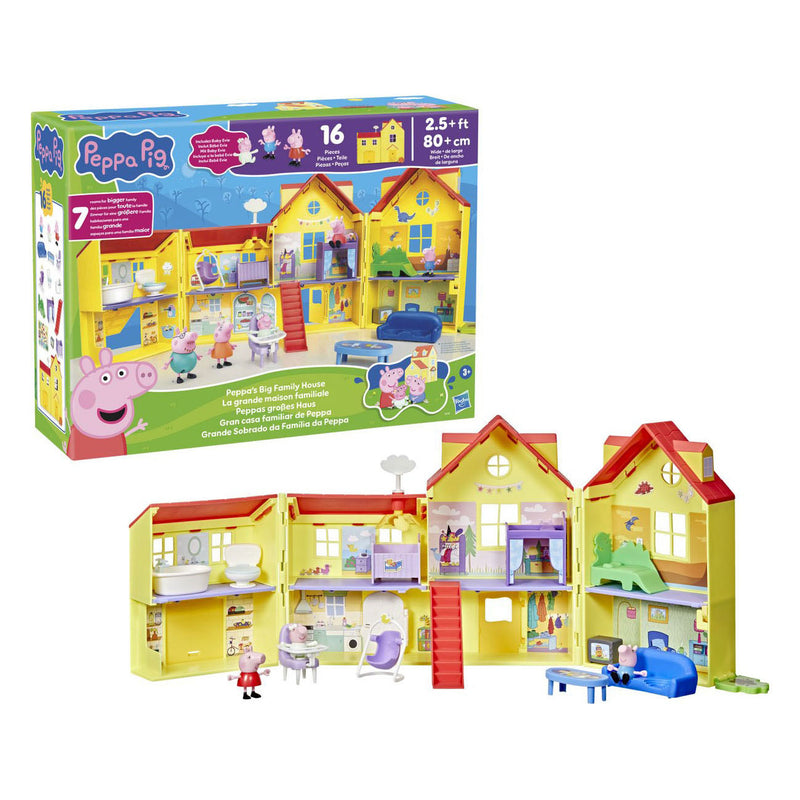 Load image into Gallery viewer, Hasbro peppa pig peppa's grote familiehuis - 16dlg.
