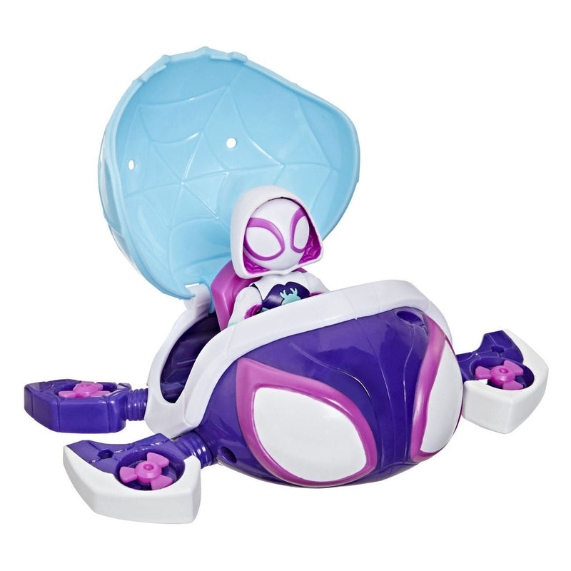 Load image into Gallery viewer, Spidey and his amazing friends marvel water-webs ghost turtle speelset

