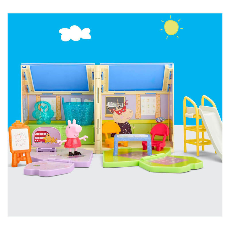 Load image into Gallery viewer, Hasbro peppa pig open klaslokaal speelset
