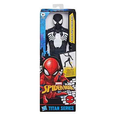Hasbro marvel spiderman titan series spiderman symbiote speelfiguur