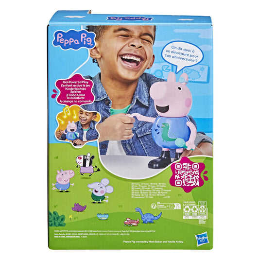 Hasbro peppa pig grappende en zingende george.