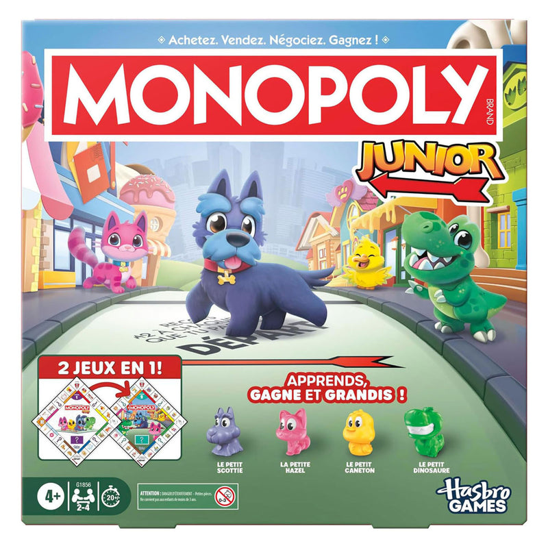 Load image into Gallery viewer, Hasbro monopoly junior fr
