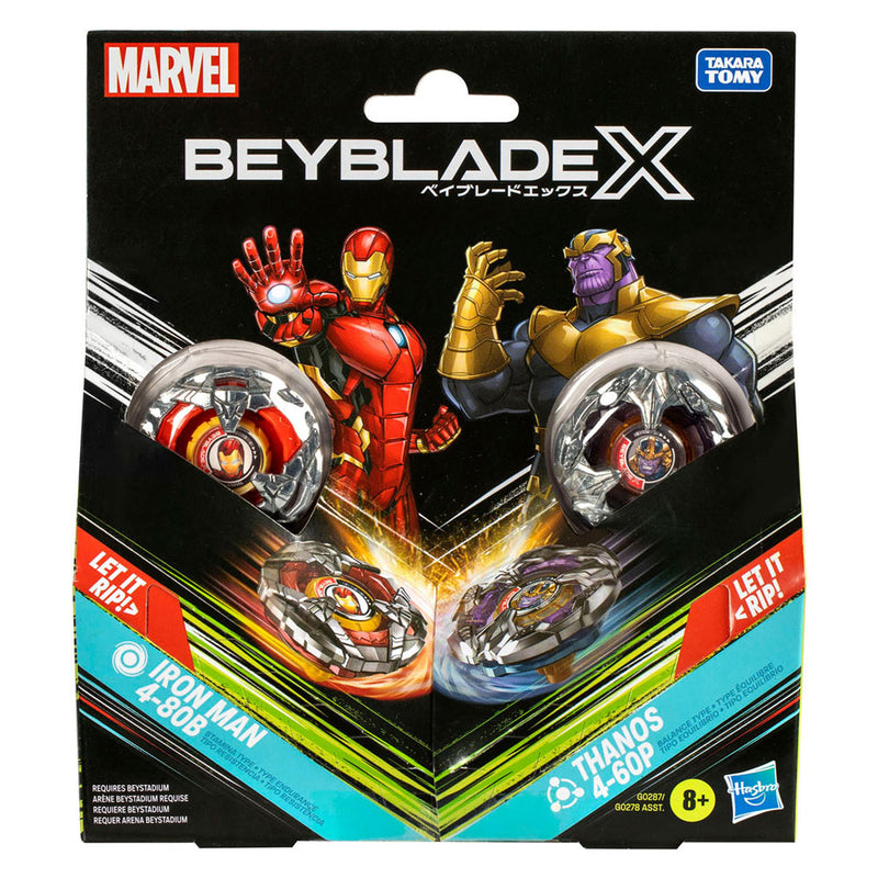 Load image into Gallery viewer, Hasbro bey blade bbx marvel collab multipack
