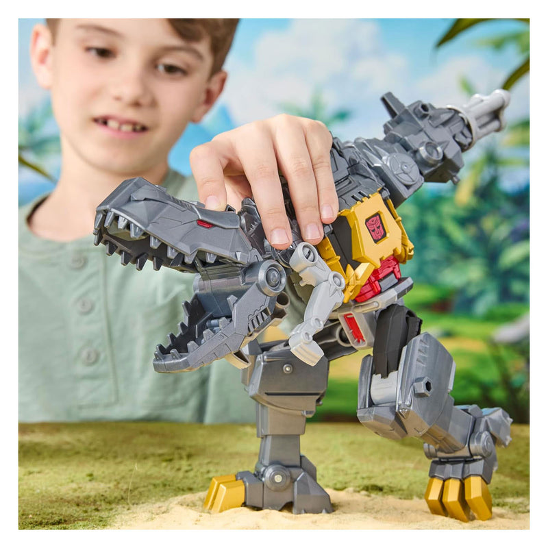 Load image into Gallery viewer, Hasbro transfomers cyberworld chomp battle grimlock speelfiguur
