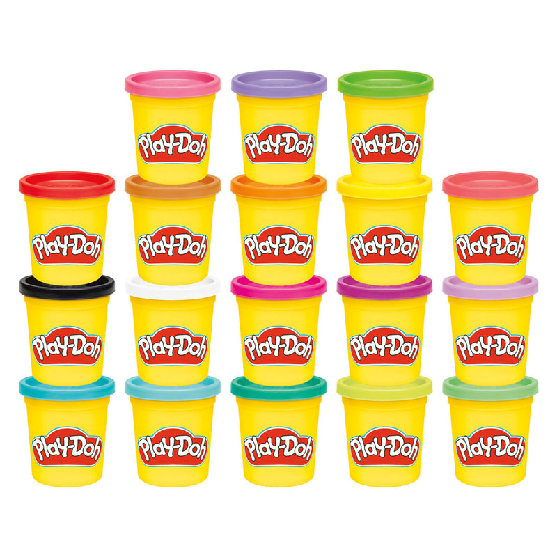 Load image into Gallery viewer, Play-doh stel je alles voor - 18 kleipotjes
