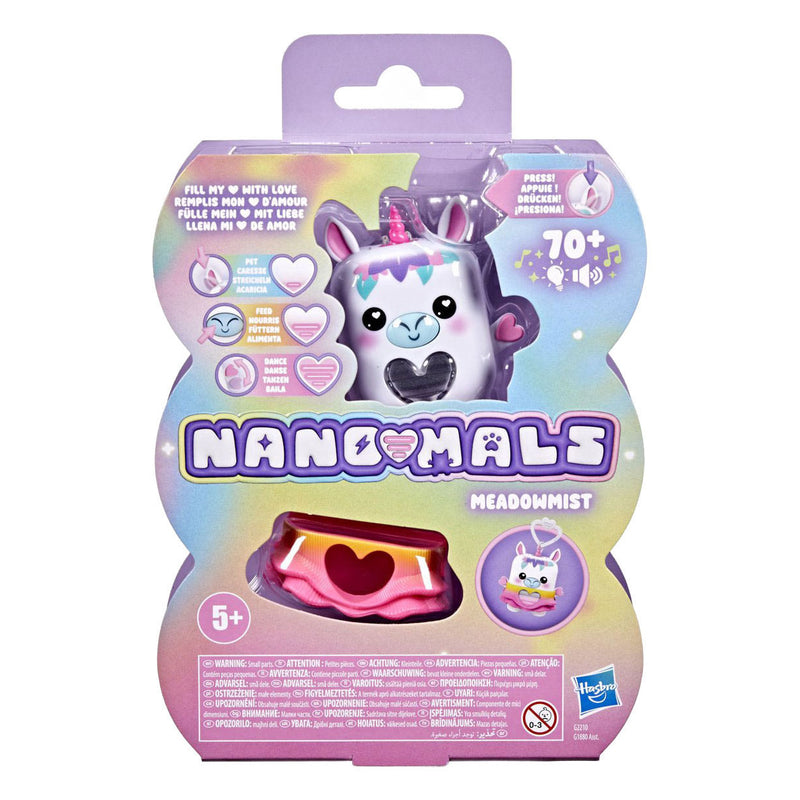 Load image into Gallery viewer, Hasbro nano-mals meadowmist de eenhoorn - elektronisch - meer dan 70 reacties - interactief
