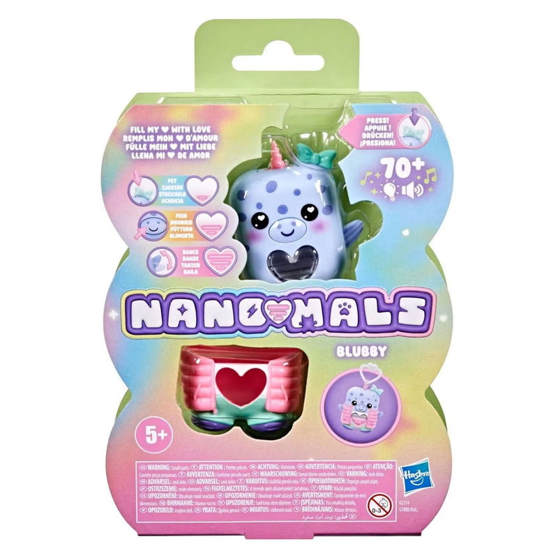Load image into Gallery viewer, Hasbro nanomals blubby de narwal
