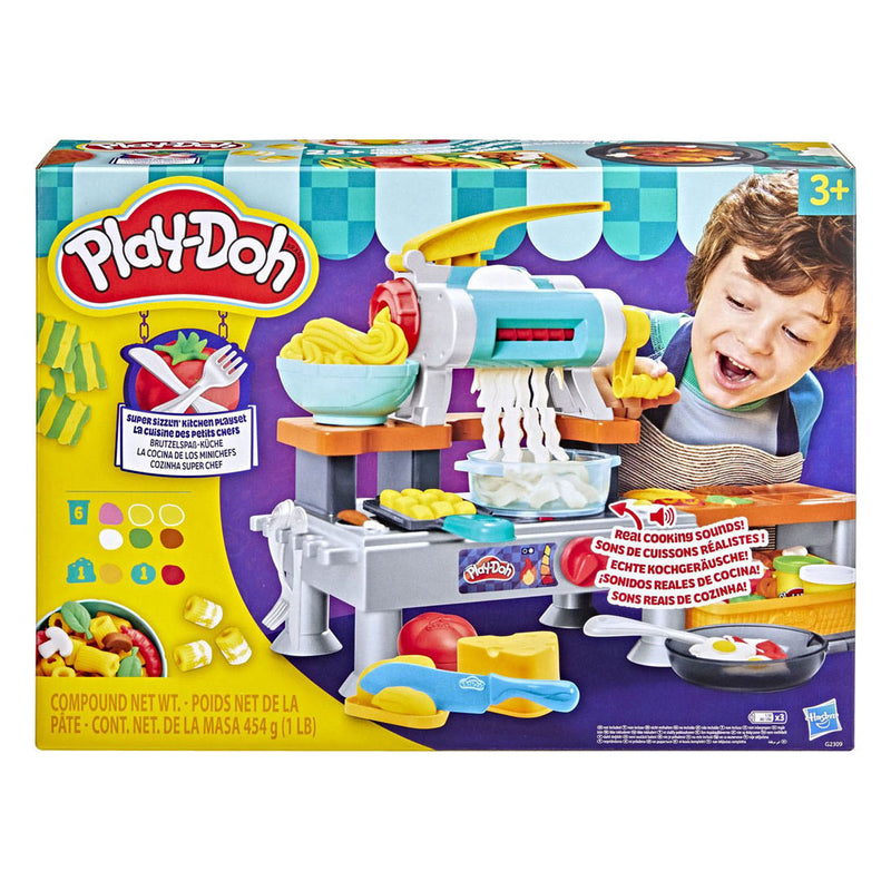 Load image into Gallery viewer, Hasbro play-doh super sizzlin' kitchen speelset - 6 kleipotjes
