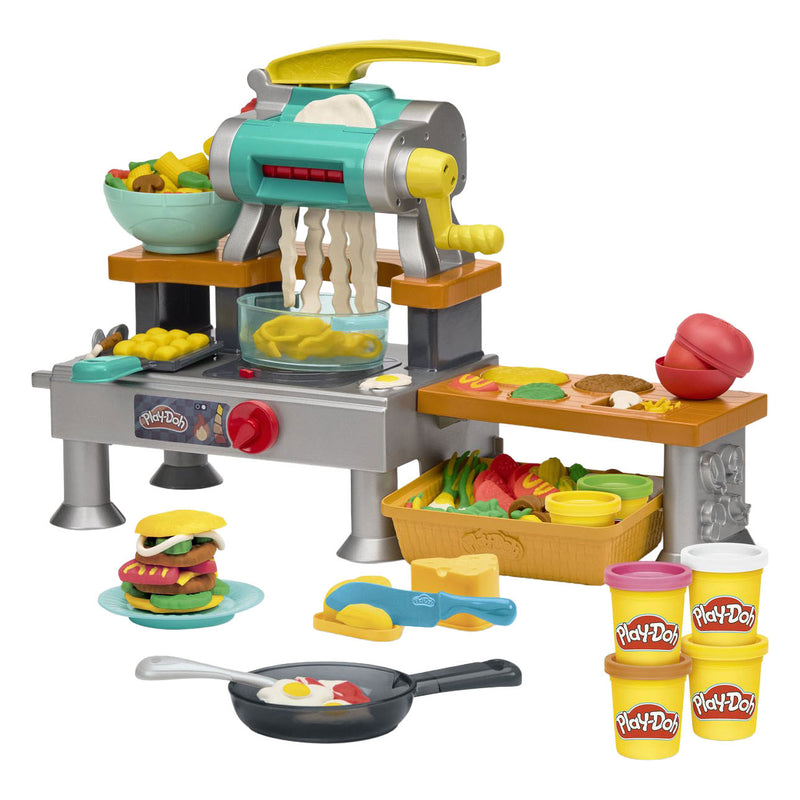 Load image into Gallery viewer, Hasbro play-doh super sizzlin' kitchen speelset - 6 kleipotjes
