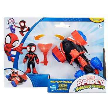 Hasbro miles 'spin' morales techno-racer speelfiguur