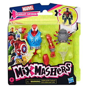 Hasbro mixmashers marvel scarlet spider speelfiguur
