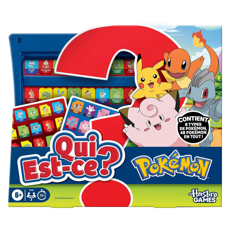 Load image into Gallery viewer, Hasbro gaming wie is het? pokémon - franstalig
