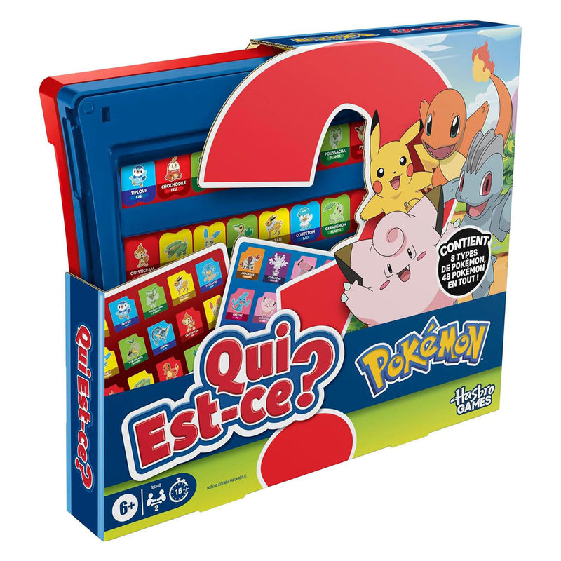 Load image into Gallery viewer, Hasbro gaming wie is het? pokémon - franstalig
