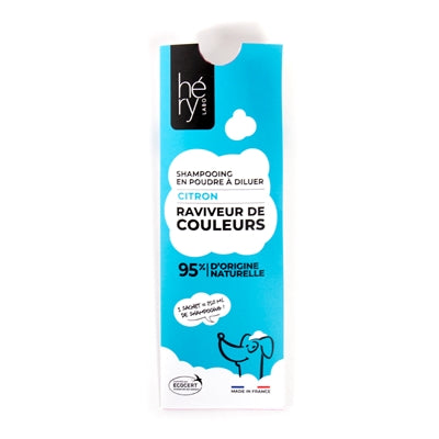 Hery shampoo poeder gekleurde vachten