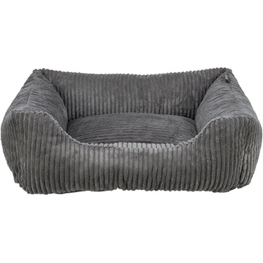Trixie - hondenmand- jonna - vital - ribstof - donkergrijs - 120x80 cm
