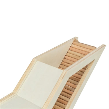 Trixie observatiebox muis hamster met tunnel onbehandeld hout