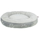 Trixie hondenmand jimmy soft rond lichtgrijs