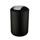 Wenko 1064956 - afvalemmer brasil l 6,5 liter zwart | 2 stuks